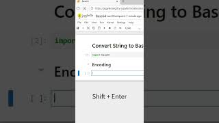 Encoding in Python using base64 and Decoding | Quick tutorial 2025 #base64 #encoding #decoding