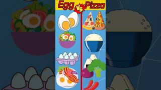 Egg vs pizza. #shortvideo#viralvideo. Lucky facts. 🍳🍳🍕🍕