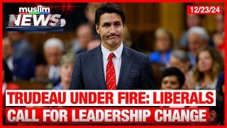 Trudeau Under Fire  liberals Call For Leadership Change