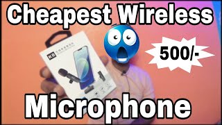 Wireless microphone| best wireless microphone under 500| cheapest Wireless mic| budget microphone