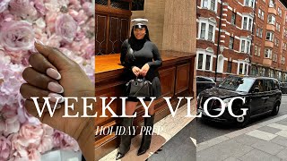 WEEKLY VLOG | TRY ON HAUL, HOLIDAY PREP, SELFCARE & BEAUTY MAINTENANCE | REVOLVE | Edwigealamode