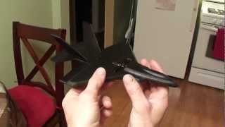 Ultra Micro F22 Raptor Scratch build.