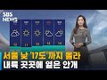 [날씨] 서울 낮 '17도'까지 올라…내륙 곳곳에 옅은 안개 / SBS