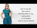 Taylor Swift - The Moment I Knew (Lyrics)