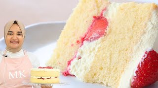 The better than bakery SPONGE CAKE recipe you've been looking for! Light, airy, soft sponge cake