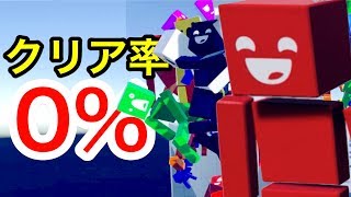 クリア率0%！？カクカク人間を吹き飛ばす障害物コース作ってみた【 Fun With Ragdolls 】実況