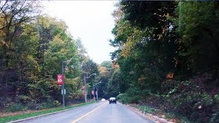 Rosedale Valley Road (Toronto, Ontario) - driving to downtown Toronto