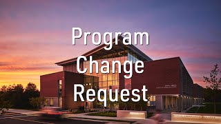 Program Change Request