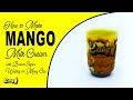 How to make Mango Milk Cream with Brown sugar Walling | EASYBRAND |