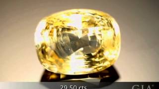 Yellow Sapphire From Sri Lanka, by GIA