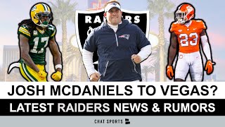 Josh McDaniels To Vegas? Raiders Rumors On Davante Adams, 2022 NFL Draft, Free Agency \u0026 Nate Hobbs