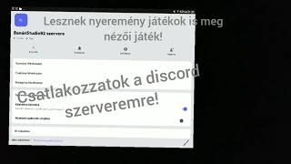 Csatlakozz a discord szerveremre!