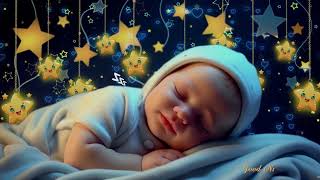 Mozart Brahms Lullaby 🌌 Sleep Faster with Relaxing Baby Music 🎵 Calm and Gentle Melodies