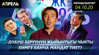 Шайлоо 2020: КАНЧА ПАРТИЯ ӨТТҮ? КИМГЕ КАНЧА МАНДАТ ТИЕТ? \\\\ Жаңылыктар 04.10.2020