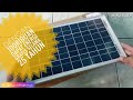 unboxing SOLAR CELL 10WP (solar panel 10watt)