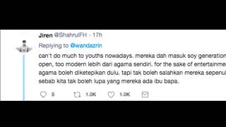 Nabi LAKNAT Semakin Ramai Lelaki Berpakaian Wanita Nak Popular !