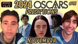 2024 Oscar Predictions (November), Gotham Awards & NYFCC Winners - Weekly Oscar Talk #51