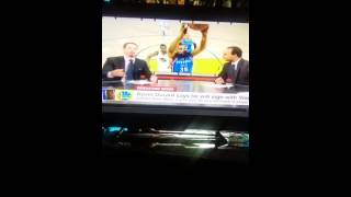 Chris Broussard Talking About The Kevin Durant Signing With The Golden State Warriors