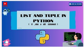 List and Tuple in Python | hindi/Urdu | python | programming| tutorial | AI | data science |