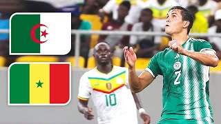 ملخص مباراة الجزائر و السنغال | انتصار جزائري في مباراة القمة | دولية ودية 12-9-2023