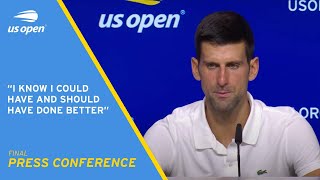 Novak Djokovic Press Conference | 2021 US Open Final