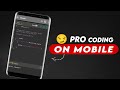 MOBILE par CODING karo || try this best*JUGAR * || No Computer No Problem