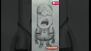 How to draw minion #viral #art #shorts #drawing #sketch #minion
