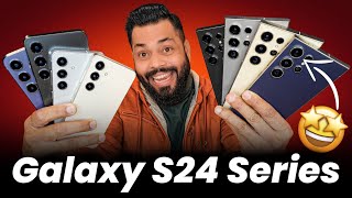 Samsung Galaxy S24 Ultra, S24 & S24+ Hands On & First Look ⚡The Real AI Flagship Of 2024