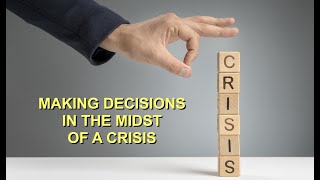 Sermon - January 26/25 - Paul Estabrooks - Crisis