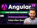 Angular 19 Tutorial in Hindi #5 Interpolation