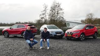 ANWB Triotest Mitsubishi Eclipse Cross vs. Nissan Qashqai vs. Subaru XV 2018