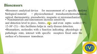 Nano sensors, Bio Sensors, Nanotechnology