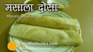 Masala Dosa Recipe Video - How To Make Masala Dosa