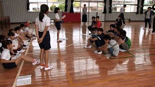 種子島の学校活動：古田小学校1年生を迎える会2019年