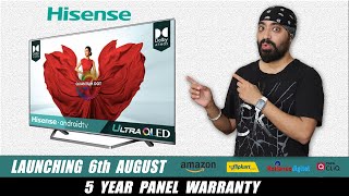 Hisense TV with 5 YEAR Panel Warranty | 65" QLED TV Launch | All the Details | Worth the Wait?