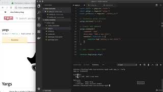 Argument Parsing with Yargs Part I [The Complete Node.js Developer Course (3rd Edition) 2021]
