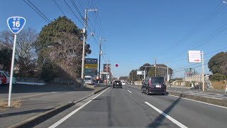 国道16号 千葉市～柏市 車載動画 [2023-01]