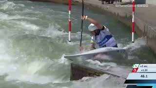 Viktoriia Us Ukraine Semi-Final / 2023 ICF Canoe-Kayak Slalom World Cup Augsburg Germany