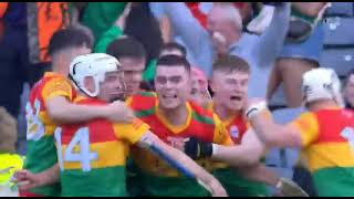 Last Minute + Celebrations   Carlow v Offaly   2023 McDonagh Cup Final Hurling