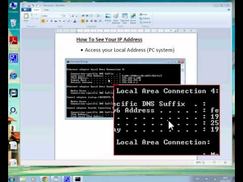 How To Find My IP Address (Basic Tutorial) How To Find My IP Address (Basic Tutorial)