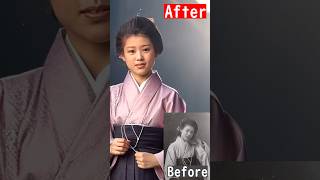 圧巻‼️明治時代の美女達も現代と違った美しさだった！AI技術で写真をカラー化して映像化📹