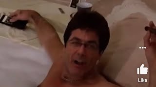 Jimmy Dore as Tony Montana in Scarface.