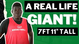 MEET THE TALLEST YOUNG BASKETBALL PLAYER IN THE WORLD! UNLEASHING BIG NAIJA!