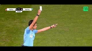 FULL VIDEO - WHITE CARD for the first time EVER in a football (White Card in Football)