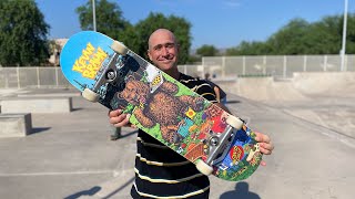 8.25 x 31.8 KEVIN BRAUN 'GREAT OUTDOORS' PRODUCT CHALLENGE w/ ANDREW CANNON | Santa Cruz Skateboards