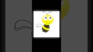 bee 🐝 using python turtle graphics #python #coding