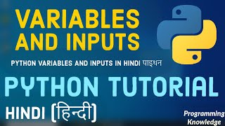 [Hindi] Python Tutorial for Beginners 4 - Variables in Python (in Hindi)