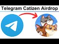 how to use Catizen Airdrop bot in telegram