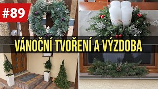 Vánoční tvoření a výzdoba domu | Adventní věnec DIY