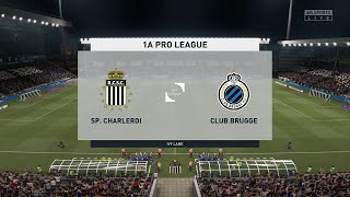 Charleroi vs Club Brugge | Belgian Pro League (12/03/2021) | Fifa 21